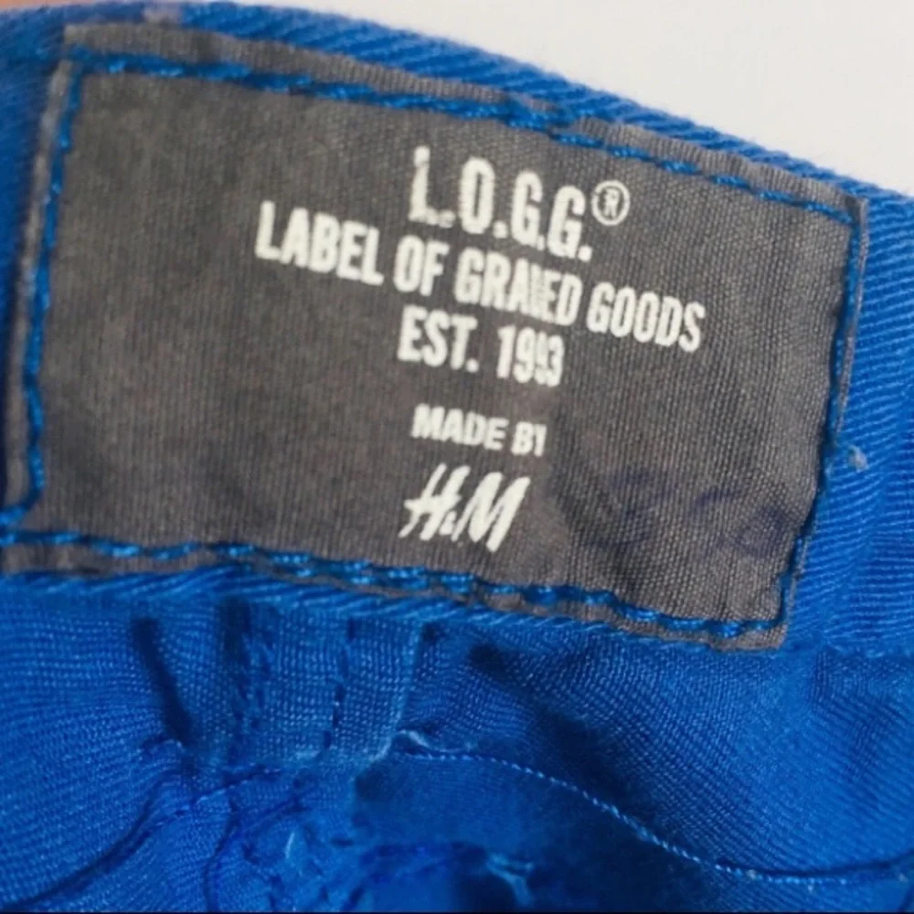 L.O.G.G. by H&M blue boy’s denim jeans pants size 5-6 years